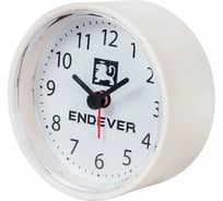 Часы-будильник ENDEVER стальной корпус, кварцевый механизм RealTime 22