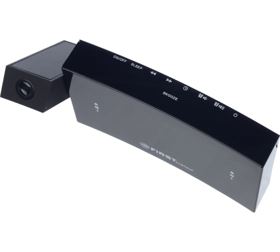Радиочасы с проектором FIRST LCD-дисплей 1.2, синий FA-2421-8 Black