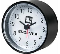 Часы-будильник ENDEVER стальной корпус, кварцевый механизм RealTime 23