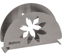 Держатель для салфеток Mallony FIORE из нержавеющей стали тм 003059