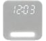Часы-радио Harper HCLK-2060 white gray H00003324 1