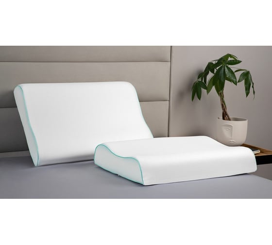Анатомическая подушка Askona ErgoTonic low RETAIL 40x60 365acf02b80fde5fc953ca5621a8f030