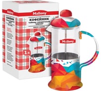 Чайник/кофейник Mallony UNICO UNICO-1000ML кофе-пресс, сталь 950142