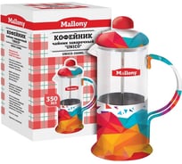 Чайник/кофейник Mallony UNICO UNICO-350ML кофе-пресс, сталь 950140
