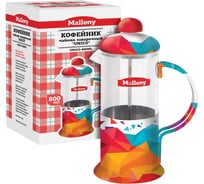 Чайник/кофейник Mallony UNICO UNICO-800ML кофе-пресс, сталь 950141