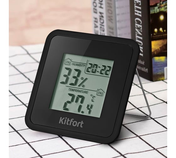 Часы с термометром KITFORT КТ-3302