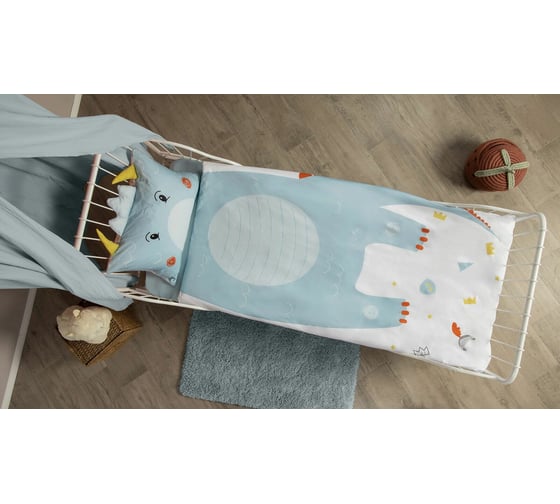 Постельное белье Askona Kids Динозавр, односпальный, 140x205 RETAIL 0ba08f26b919c8b17385ebc142e27ff2