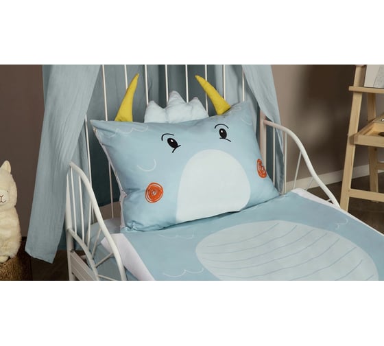 Постельное белье Askona Kids Динозавр, односпальный, 140x205 RETAIL 0ba08f26b919c8b17385ebc142e27ff2