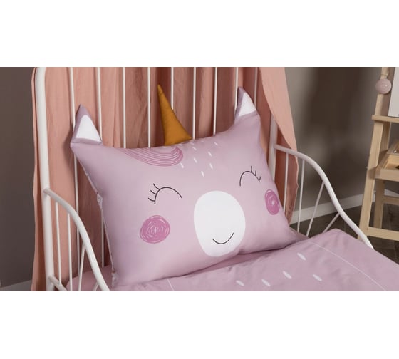 Постельное белье Askona Kids Единорог, односпальный, 140x205 RETAIL c8431fd3f63f34ac85451c34f92cf063