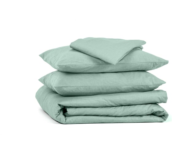 Постельное белье Askona Eco Style, евро, 200x220, изумруд, простынь 240х260 RETAIL 489f908c561085d4a4f431b701959e88