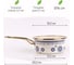 Эмалированный ковш Катюша Сияние 16 см, 1.5 л, синий, без крышки 5021-150 2