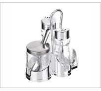 Набор Кошкин Дом соль, перец, горчица, салфетница, на подставке, 13 см 50-12-004