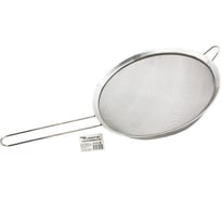 Сито с ободом и ручкой Кошкин Дом 22 см, нержавеющая сталь 50-14-122