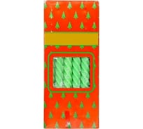 Набор однотонных парафиновых витых свечей Beroma 07710577