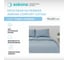 Простыня на резинке Askona Comfort Cotton 090x200, серо-голубой RETAIL 1443853 3
