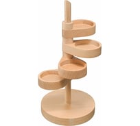 Деревянная подставка Bergenson Bjorn Letty 13x27 см, бук TL-BB-STND-NT-13-27