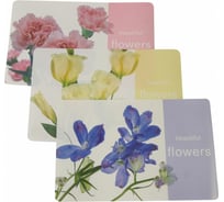 Салфетка Tatkraft цветы 44x29 см, пластик 290210