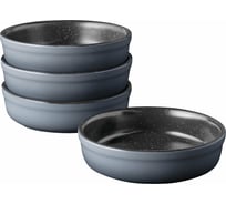 Набор порционных форм BergHOFF Gem крем брюле, 12.5x12.5x3.5 см, 4 предмета 1697003