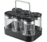 Набор для специй Smart Solutions Spice Box из 6 банок, с подставкой, 100 мл SH-SB-JS-BLK-Set6 1