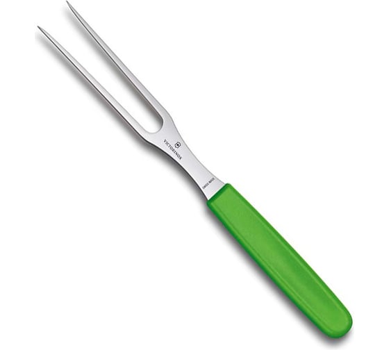 Кулинарная вилка Victorinox 15 см, зеленая 5.2106.15L4B