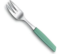 Набор из 6 десертных вилок Victorinox Swiss Modern 155 мм, сталь, зелёная 6.9036.0641.6