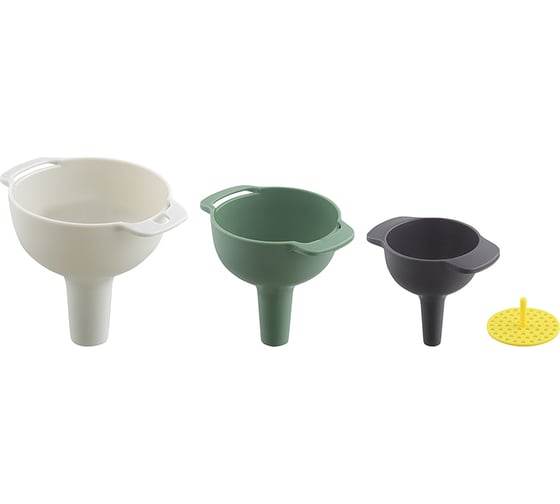 Набор Smart Solutions Bakke из 3-х воронок и фильтра SS-FN-PP-set4