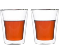 Набор Smart Solutions из двух стеклянных стаканов, 200 мл KW-SS-CPST-GLS-200