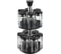 Набор Smart Solutions Scented Jar из 12 банок для специй, с подставкой, 100 мл SH-SJ-JS-BLK-Set12 4