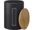 Набор банок для хранения Smart Solutions Kaffi 1 л, матовые черные, 3 шт JY-SS-KF-SCZP-MB-SetS3 5