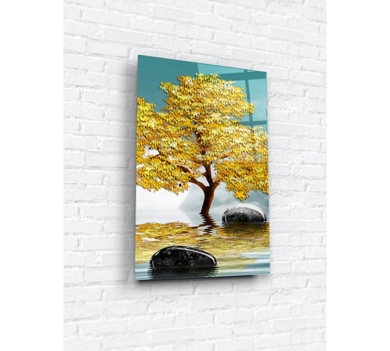 Картина на стекле ARTABOSKO Сила воли 2 40x60 WBR-11-1308-04 1