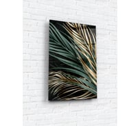 Картина на стекле ARTABOSKO Пальмовые веточки 3 40x60 WBR-01-1315-04
