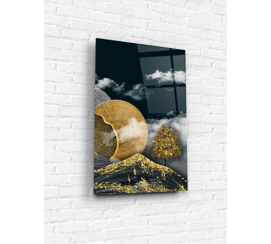 Картина на стекле ARTABOSKO Ночь в горах 3 40x60 WBR-11-1298-04 1