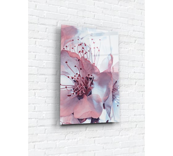 Картина на стекле ARTABOSKO Нежные цветы 2 40x60 WBR-01-1370-04 1