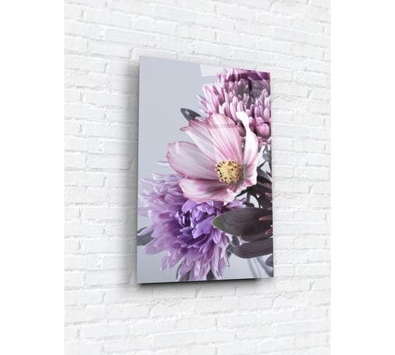 Картина на стекле ARTABOSKO Роскошный букет 1 40x60 WBR-01-1357-04 1