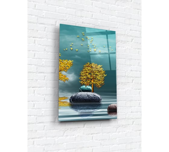 Картина на стекле ARTABOSKO Сила воли 3 40x60 WBR-11-1309-04 1