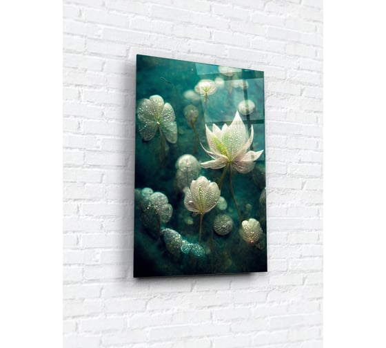 Картина на стекле ARTABOSKO Подводные цветы 1 40x60 WBR-05-1375-04 1