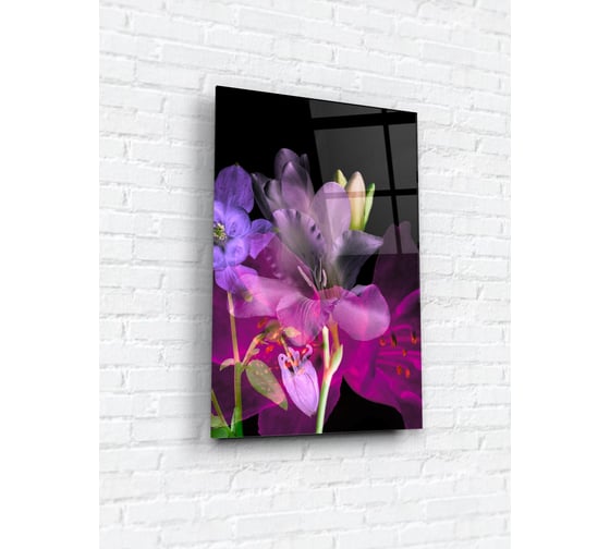 Картина на стекле ARTABOSKO Цветы 5 40x60 WBR-01-1368-04