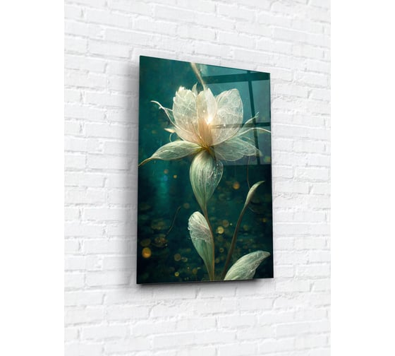 Картина на стекле ARTABOSKO Подводные цветы 4 40x60 WBR-05-1384-04