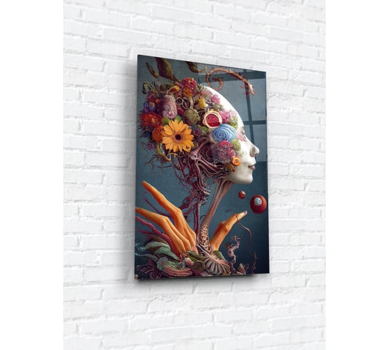Картина на стекле ARTABOSKO Телекс 3 40x60 WBR-05-1501-04