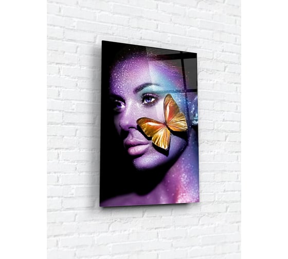 Картина на стекле ARTABOSKO Сияющая девушка 5 40x60 WBR-01-1526-04 1