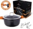 Кастрюля BerlingerHaus Granit Diamond Line с крышкой 24 см BH-1095 1095-BH 7