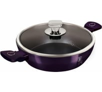 Сотейник BerlingerHaus Purple Eclips с крышкой 28 см, 3.8 л BH-6632 6632-BH
