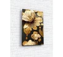 Картина на стекле ARTABOSKO 40x60, Золотые пионы 3 WBR-11-1312-04