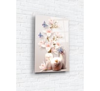 Картина на стекле ARTABOSKO 40x60, Веточка в вазе WBR-11-1342-04