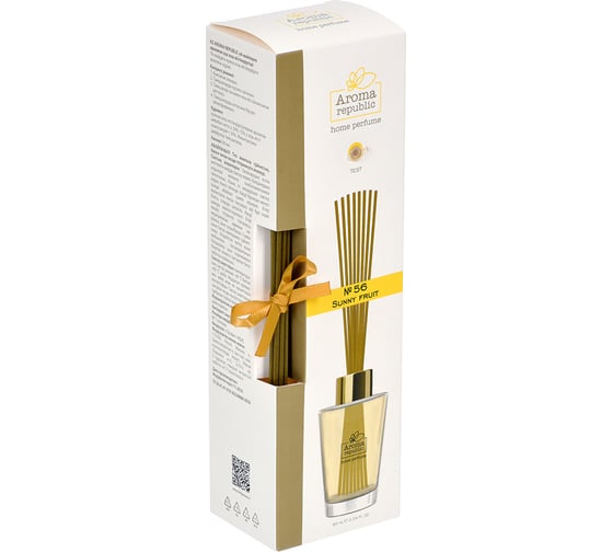 Ароматический диффузор в стеклянном флаконе Aroma republic №56 Sunny fruit, 90 мл 93842