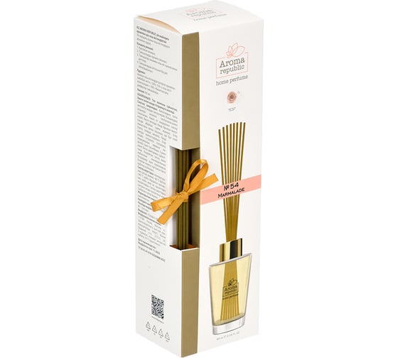 Ароматический диффузор в стеклянном флаконе Aroma republic №54 Marmalade, 90 мл 93840