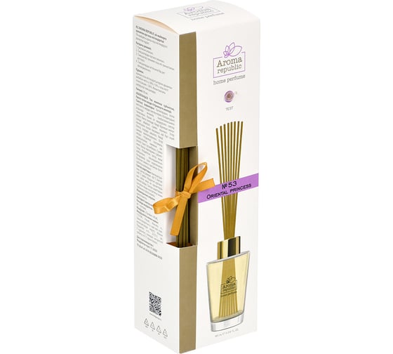 Ароматический диффузор в стеклянном флаконе Aroma republic №53 Oriental princess, 90 мл 93841