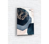 Картина на стекле ARTABOSKO 40x60, Аква голд 9 WBR-01-1317-04