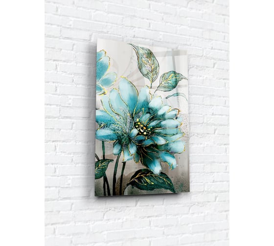 Картина на стекле ARTABOSKO 40x60, Изящный цветок 4 WBR-01-1339-04 1