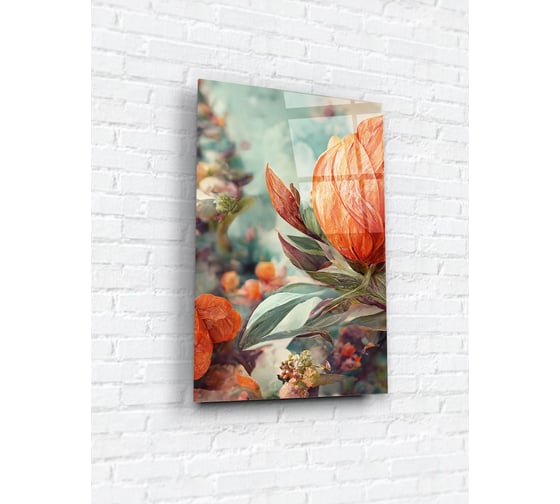 Картина на стекле ARTABOSKO 40x60, Весенняя элегия 2 WBR-05-1484-04 1